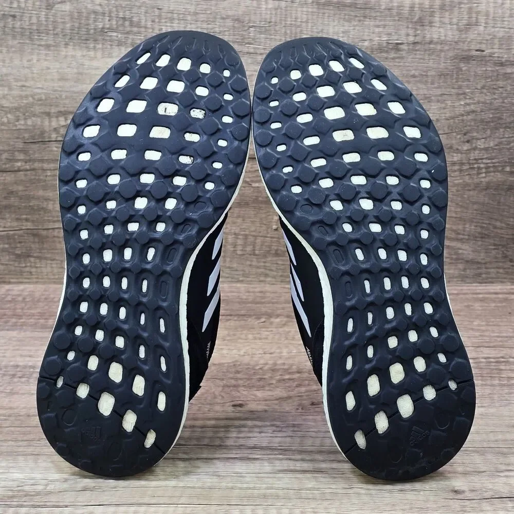 Adidas RapidaLux S&L Men's Size 7 Black White Running Shoes (FV2760)